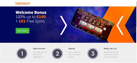 betsson casino welcome bonus